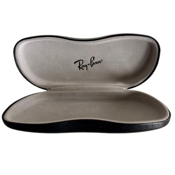 Ray-Ban Black Hinged Clamshell Sunglass, Eyeglass Case - Picture 2 of 3